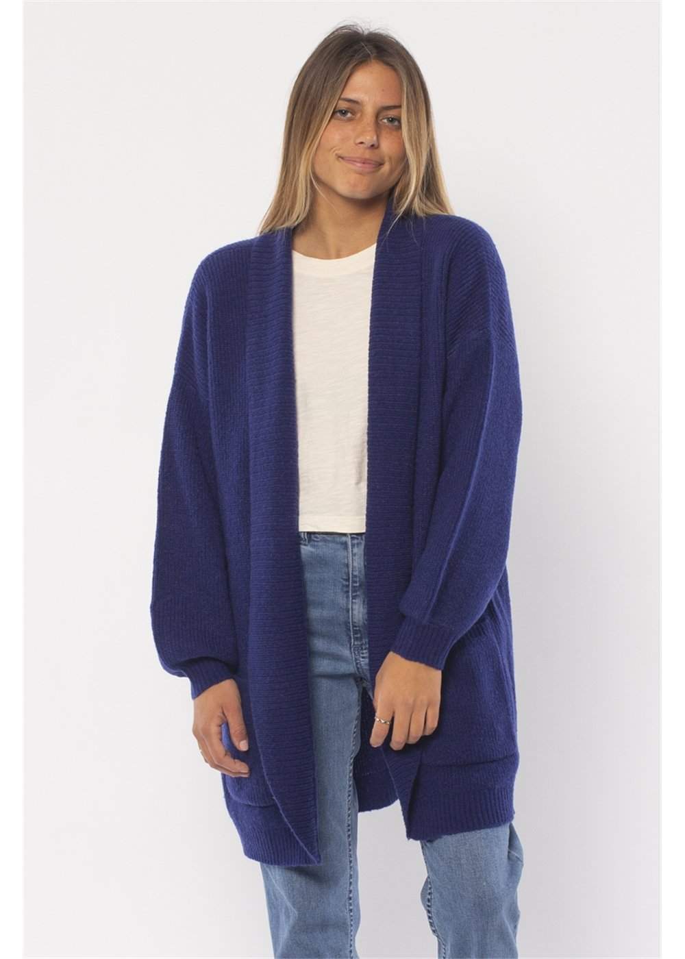 Sisstrevolution Night Glow L/S Sweater - Strong Blue
