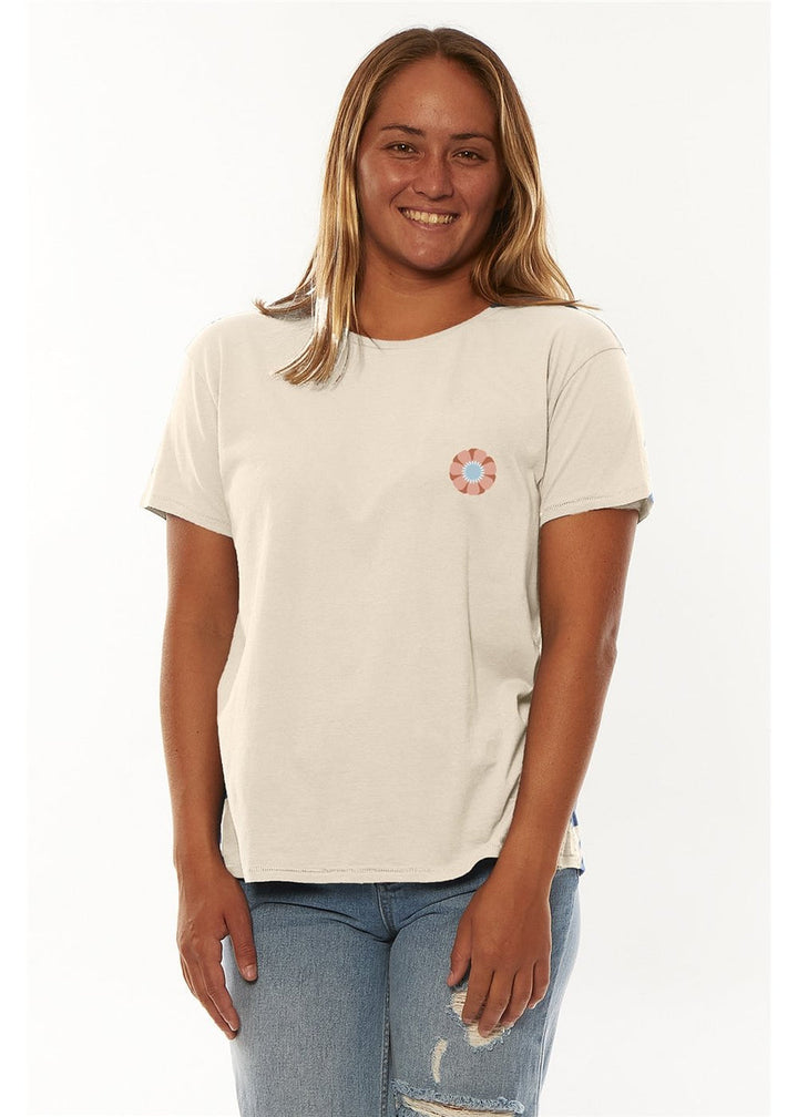 Sisstrevolution Blosom SS Knit Boyfriend Tee