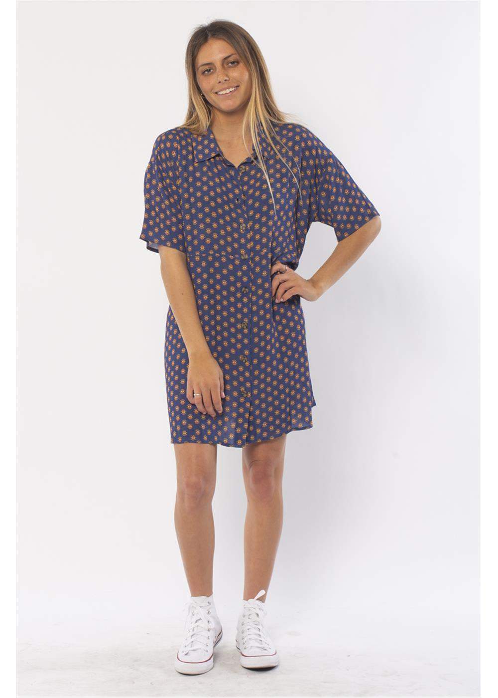 Sisstrevolution Sisstrevolution Sunbeam Wvn Mini Dress