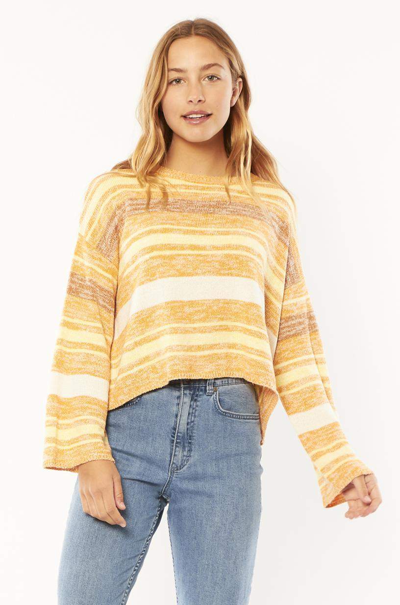 Sisstrevolution Sisstrevolution warm horizons jumper - honey