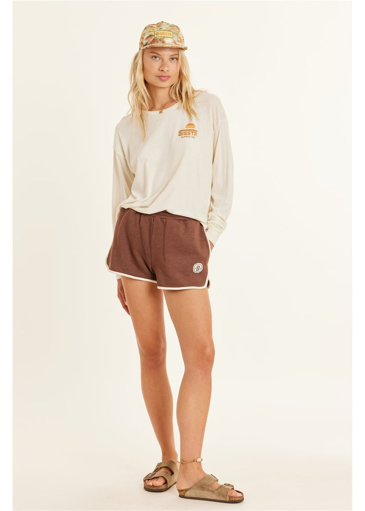 Sisstrevolution Nani Fleece Short - Espresso Brown