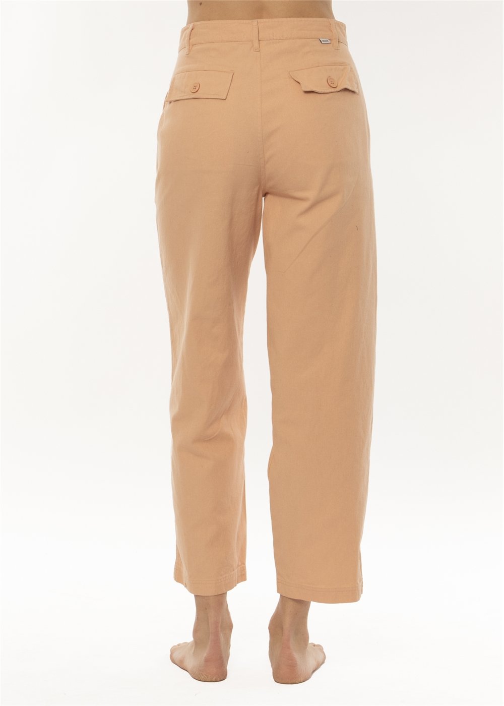 Sisstrevolution Sisstrevolution Riviera Woven Pant - Apricot Crush