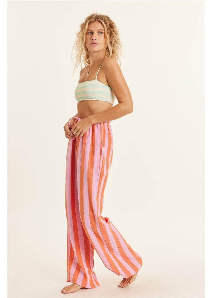 Sisstrevolution Changing Tides Woven Pant - Peony