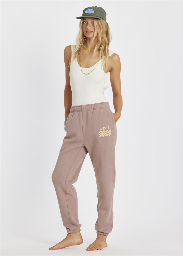 Sisstrevolution Surf Fleece Sweatpant - Sweet Clay