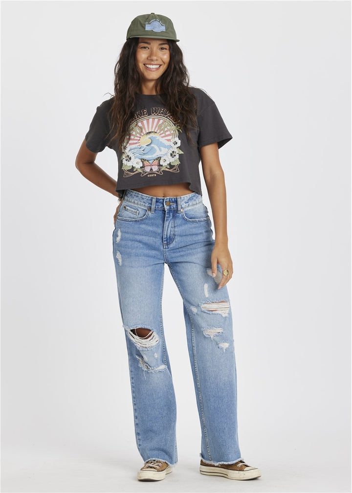 Sisstr The Cruiser Crop Tee, black