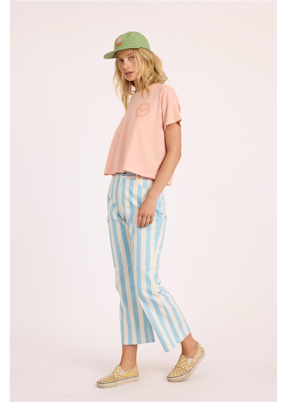 Sisstr Daybreak Crop Knit Tee