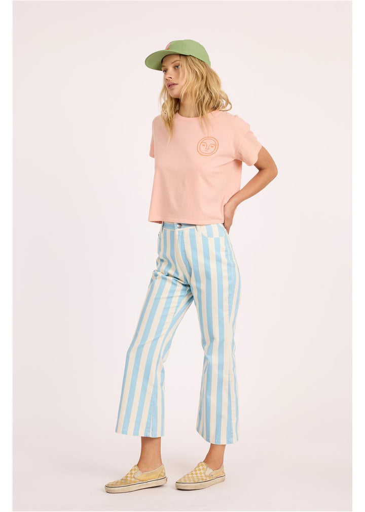 Sisstr Daybreak Crop Knit Tee