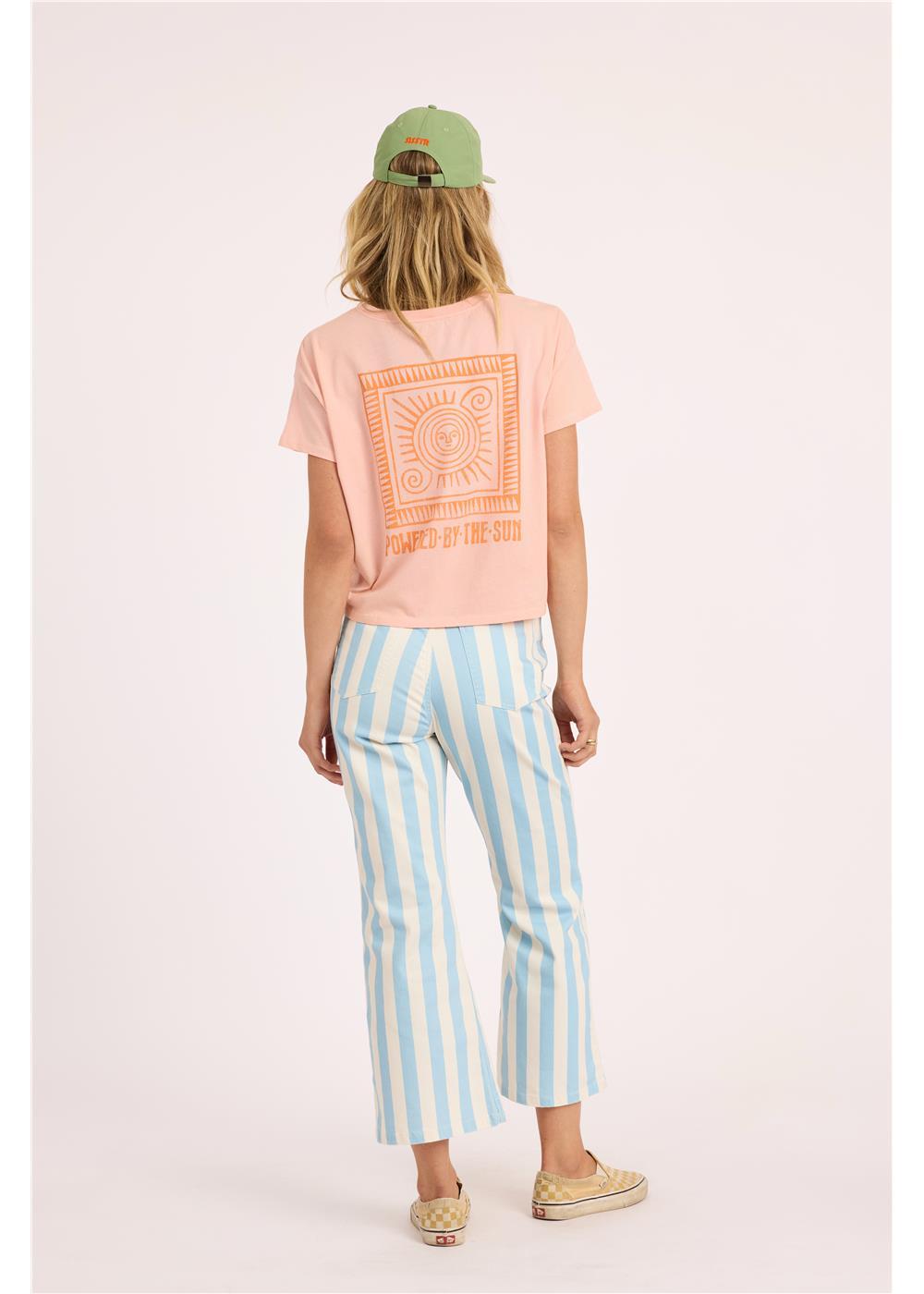 Sisstr Daybreak Crop Knit Tee