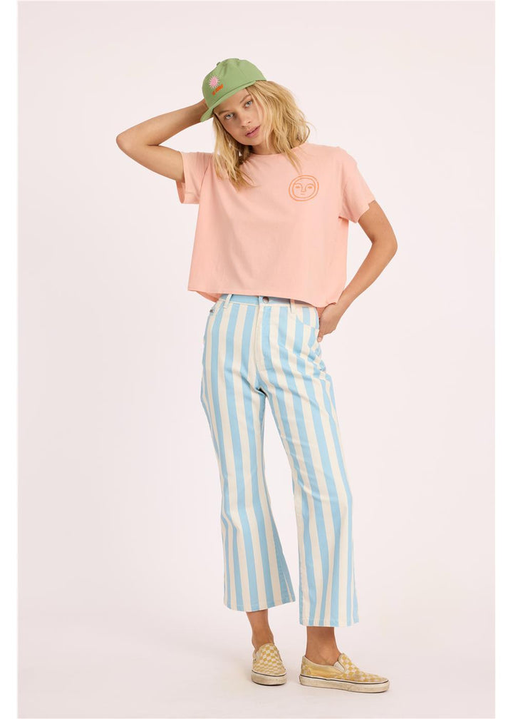 Sisstr Daybreak Crop Knit Tee