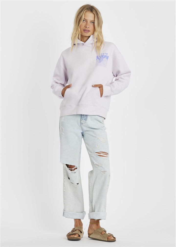Sisstr Surf Long Sleeve Fleece Hoodie, Orchid