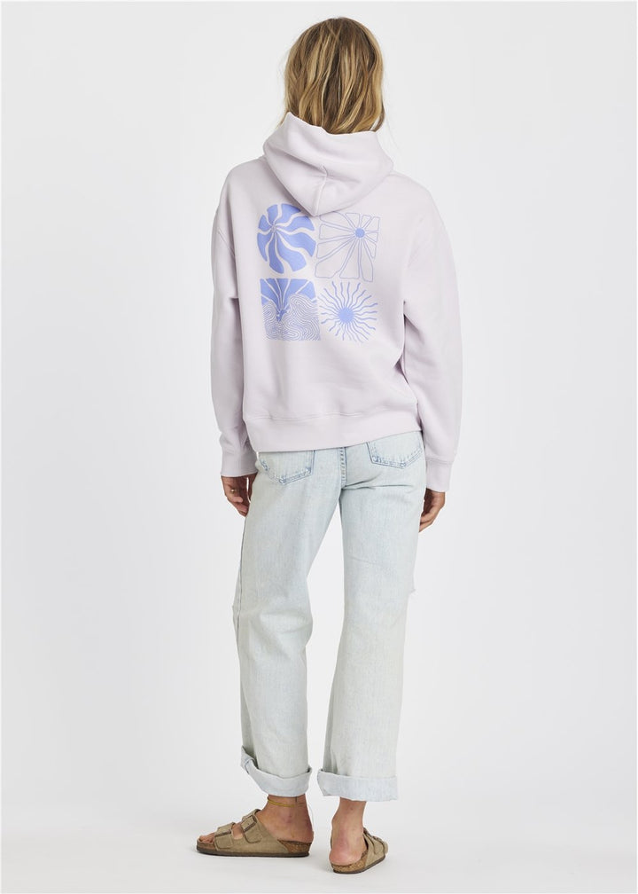 Sisstr Surf Long Sleeve Fleece Hoodie, Orchid