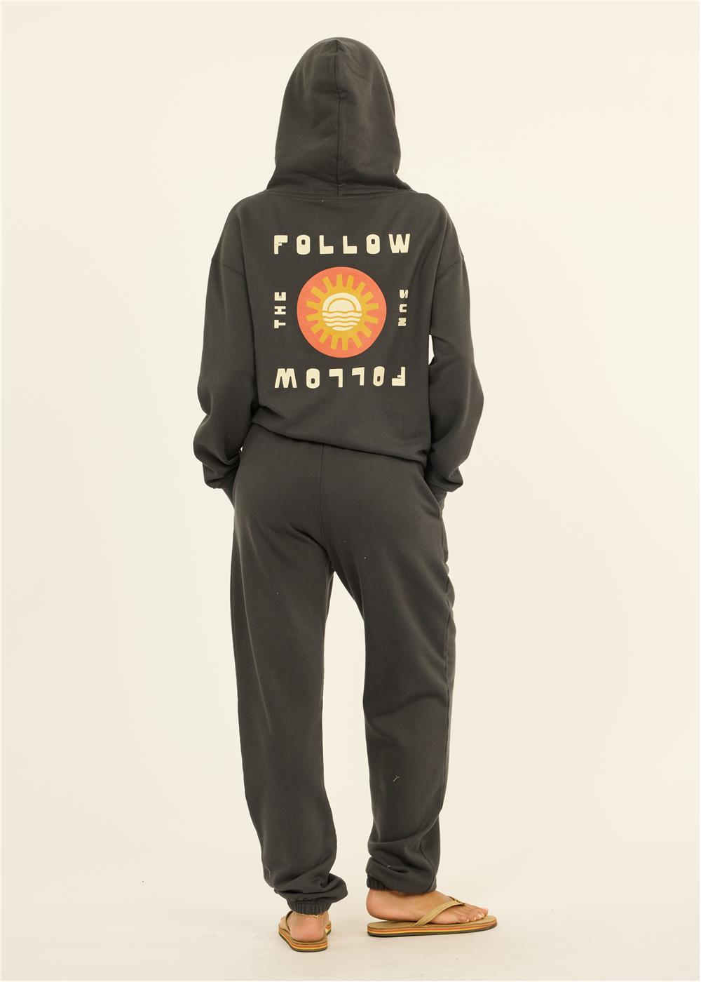 Sisstr Surf Check Fleece Hoodie
