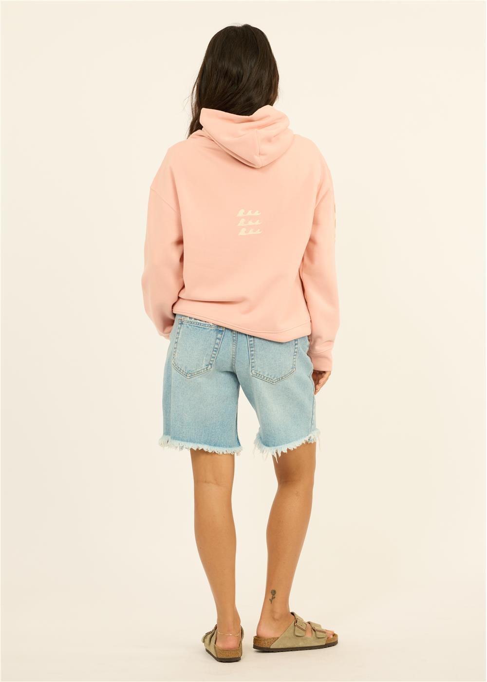 Sisstr Surf Check Fleece Hoodie