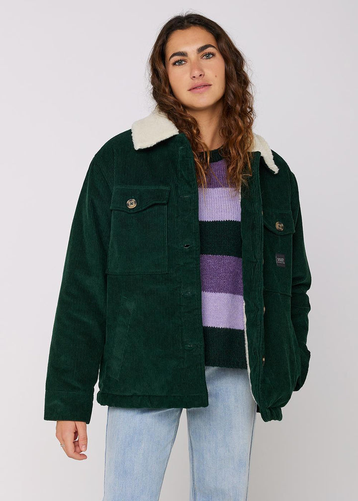 Sisstrevolution Sisstrevolution Loewy Oversized Jacket - North green