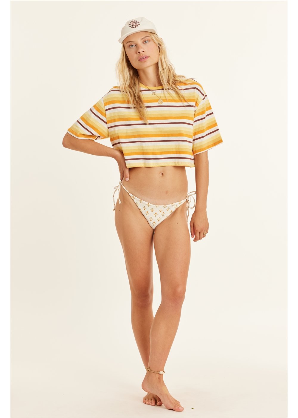 Sisstrevolution Way Back Knit Top - Sunflower