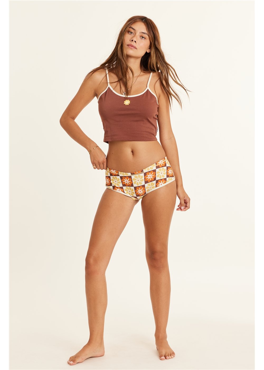 Sisstrevolution Ria Knit Tank - Espresso