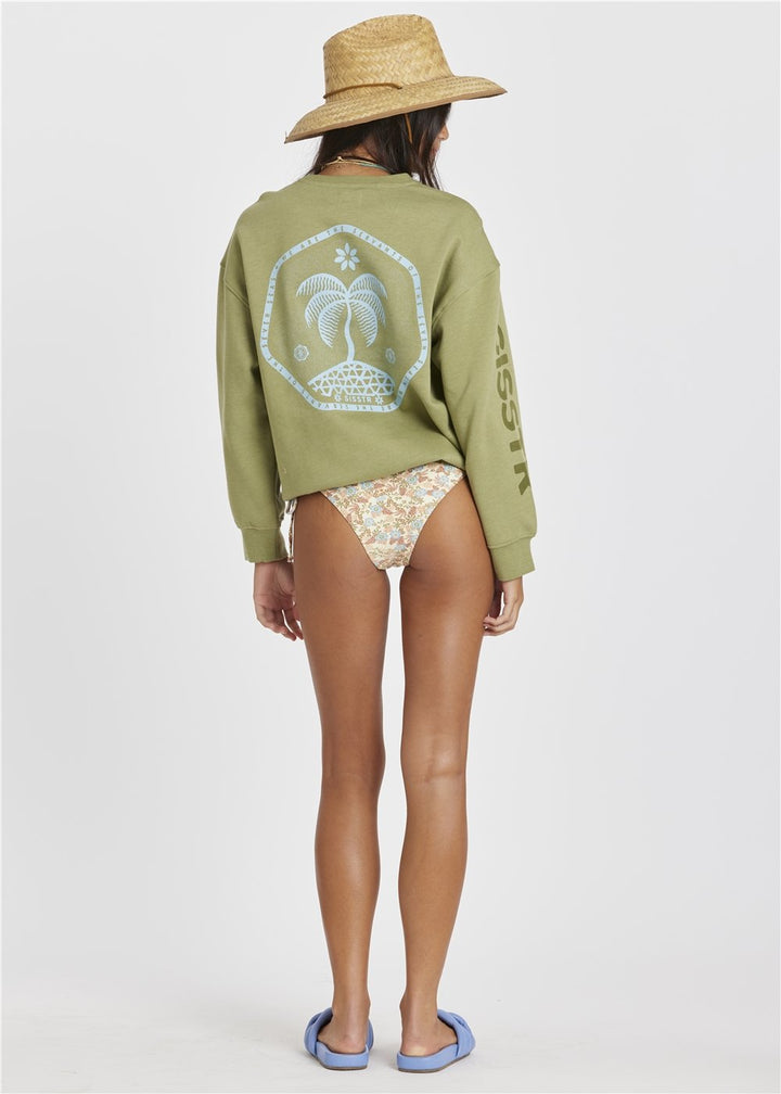 Sisstr Day Trip Ls Crew Fleece - ARM