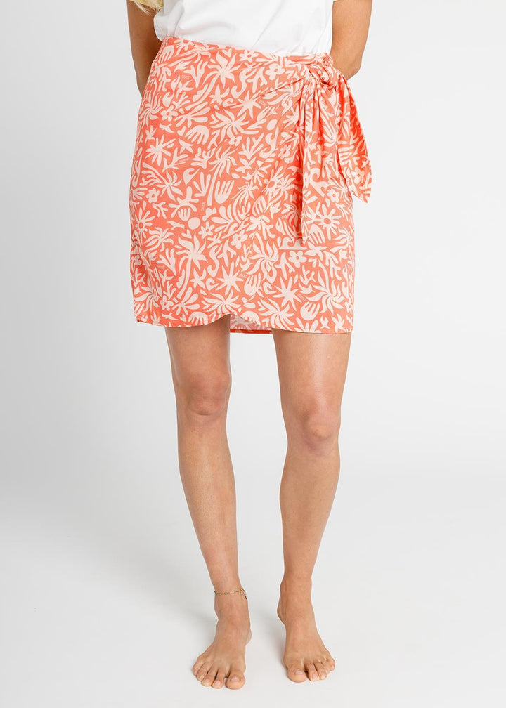 Sisstrevolution Goya Skirt - Coral