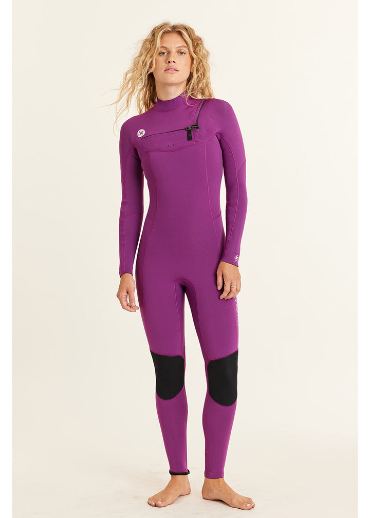 Sisstrevolution 7 Seas 5/4 chest zip full wetsuit