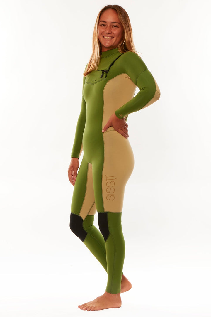 Sisstrevolution 7 seas 4/3 chest zip wetsuit