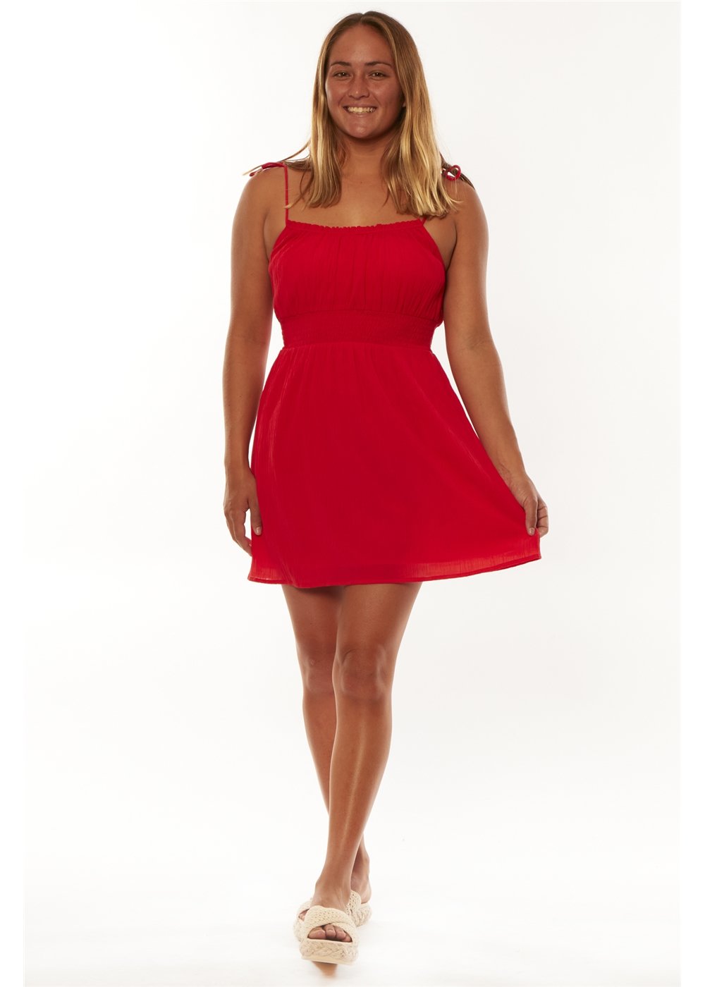 Sisstrevolution Sisstrevolution Dreamin Dress - Lobster