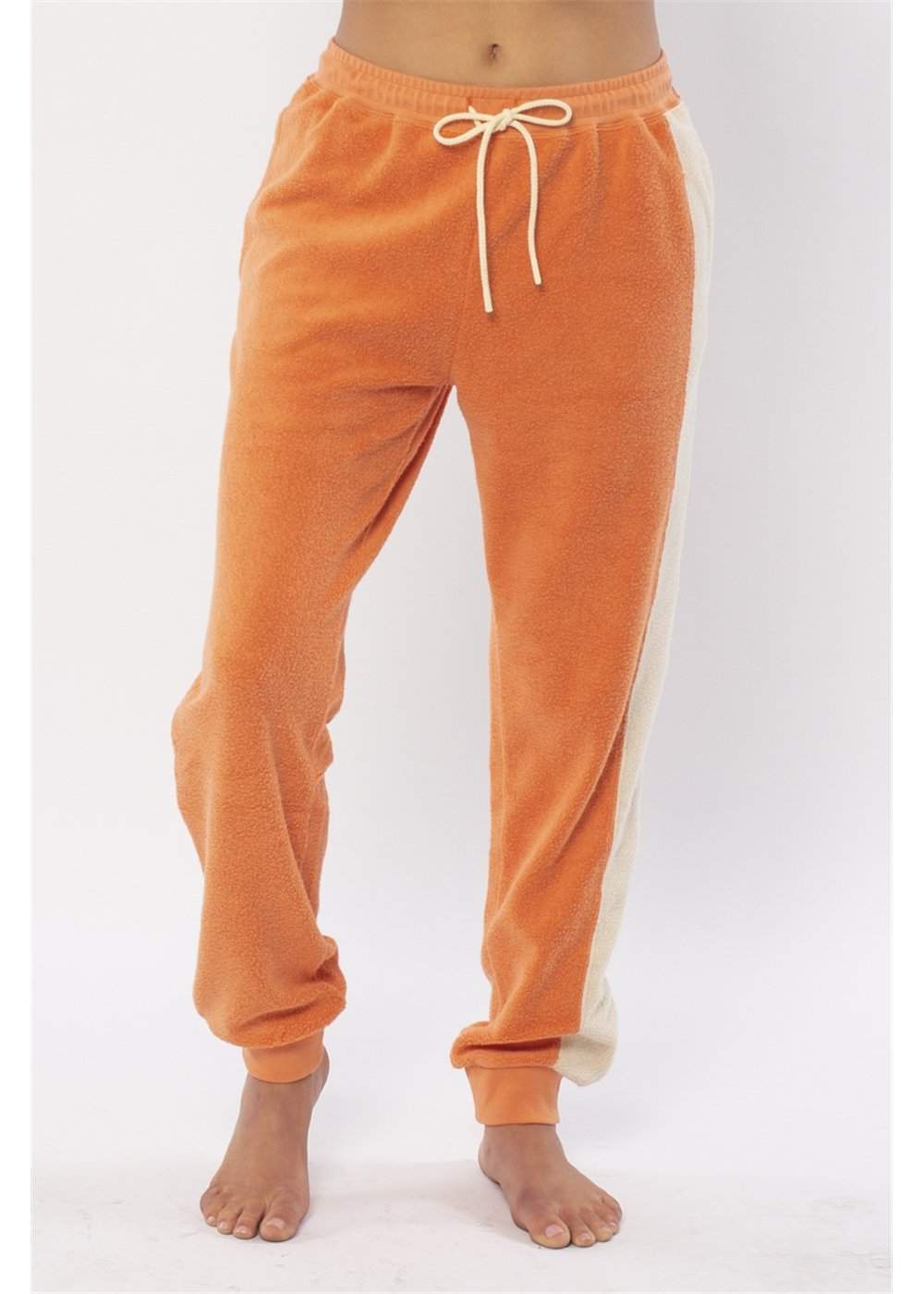 Sisstrevolution Sisstrevolution Hello Sunshine Knit Pant -rust