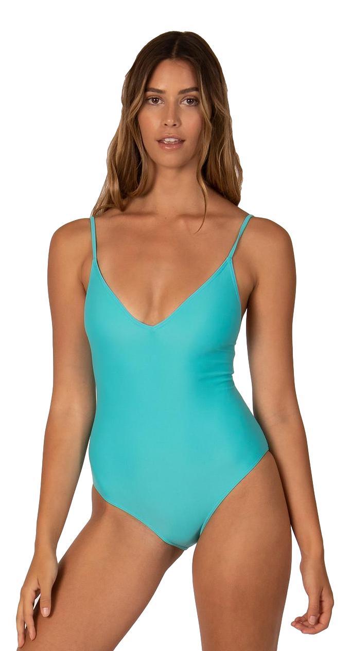 Sisstrevolution Sisstrevolution Arabella one piece swimsuit - aqua