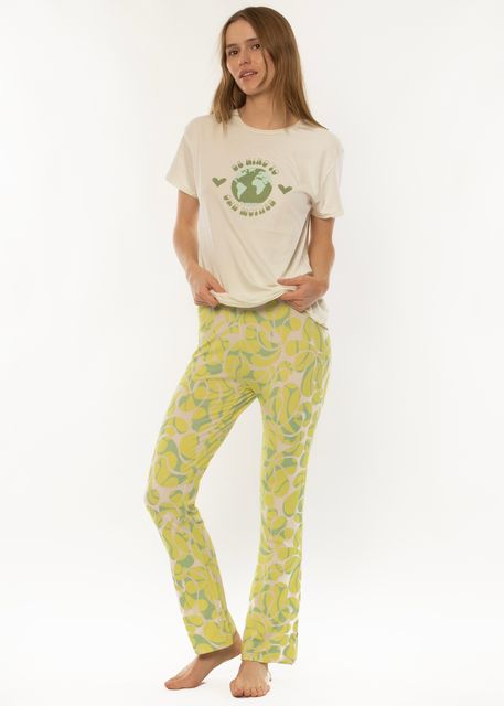 Sisstrevolution Sisstrevolution Mosscove Knit Pant - Palm Lime