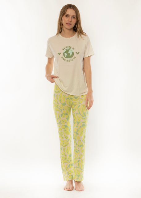 Sisstrevolution Sisstrevolution Mosscove Knit Pant - Palm Lime