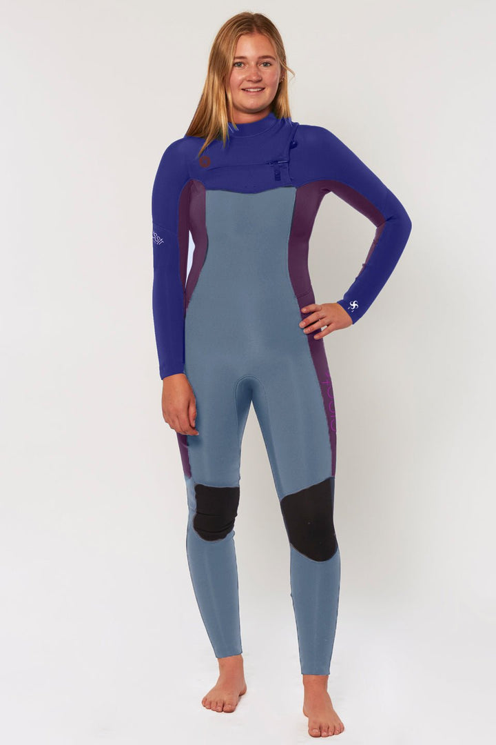 Sisstr 7 seas 4/3 chest zip wetsuit - sisstrevolution.co.uk