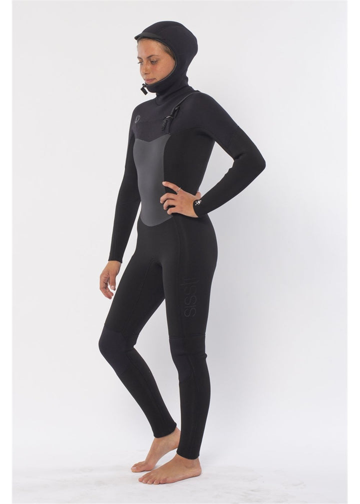 Sisstr 7 seas 5/4 Hooded Chest Zip Wetsuit - sisstrevolution.co.uk