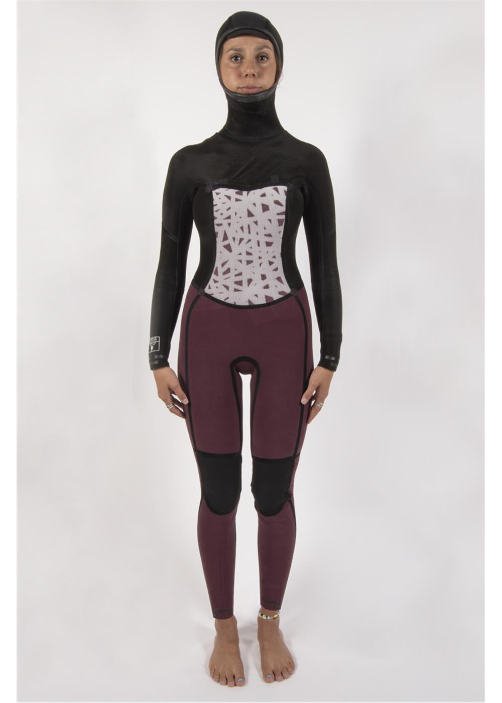 Sisstr 7 seas 5/4 Hooded Chest Zip Wetsuit - sisstrevolution.co.uk