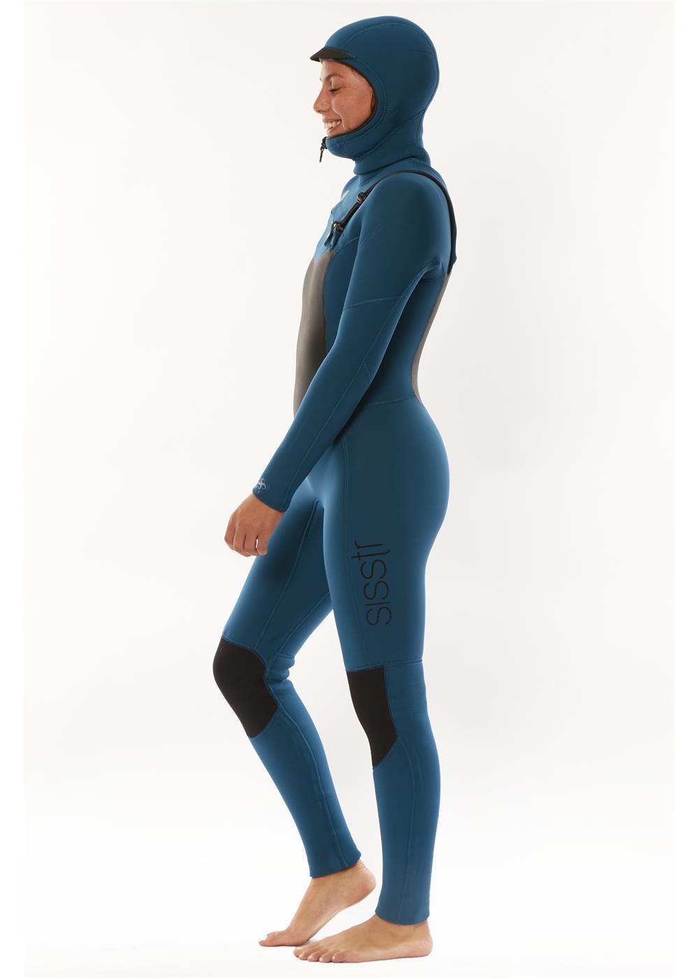 Sisstr 7 Seas 6/5 Hooded Chest Zip Wetsuit - sisstrevolution.co.uk