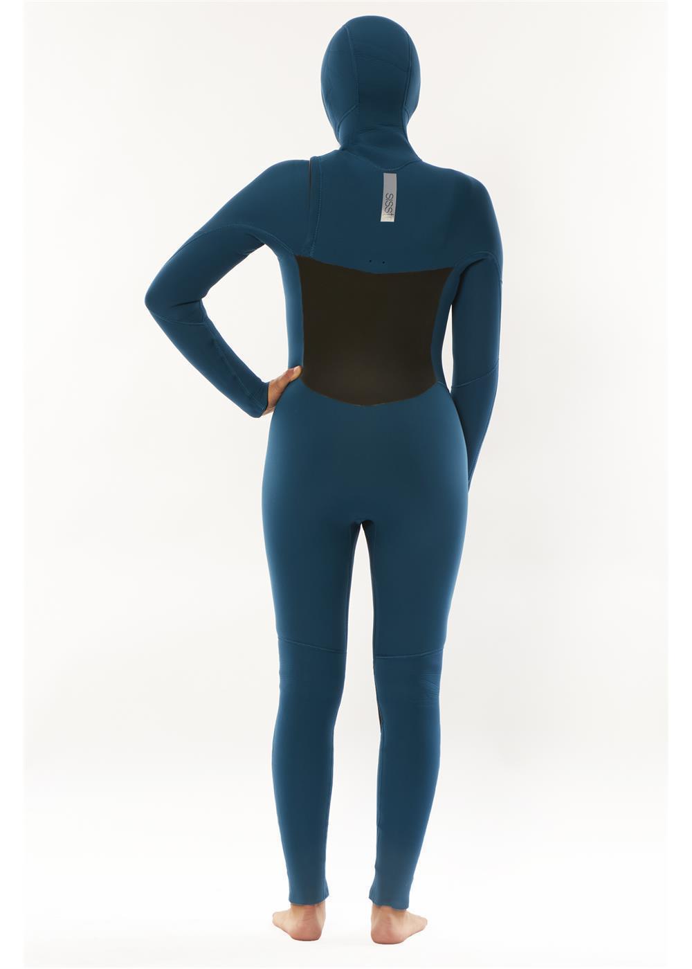 Sisstr 7 Seas 6/5 Hooded Chest Zip Wetsuit - sisstrevolution.co.uk