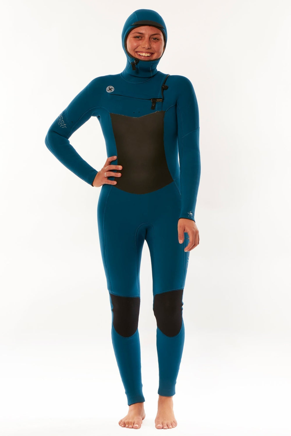 Sisstr 7 Seas 6/5 Hooded Chest Zip Wetsuit - sisstrevolution.co.uk
