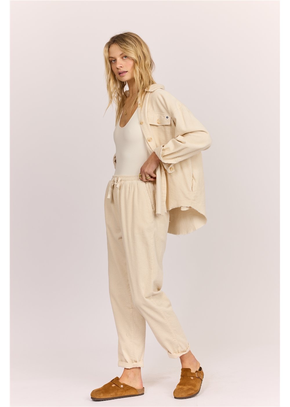 Sisstr After Hours Cord Shacket - sisstrevolution.co.uk