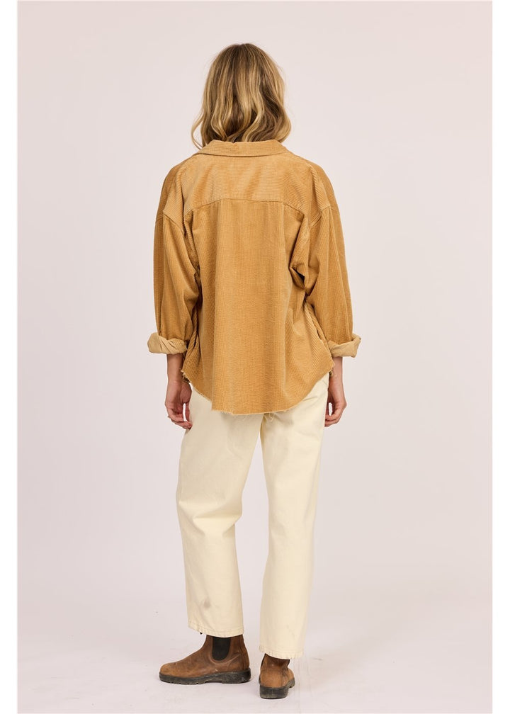 Sisstr After Hours Cord Shacket - sisstrevolution.co.uk