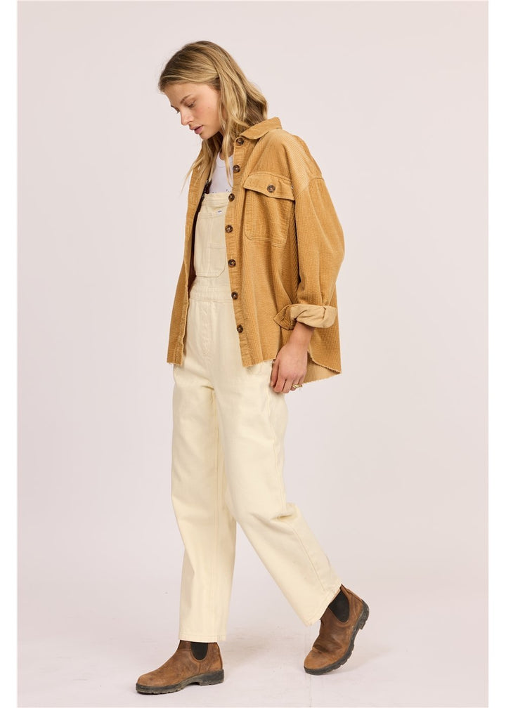 Sisstr After Hours Cord Shacket - sisstrevolution.co.uk