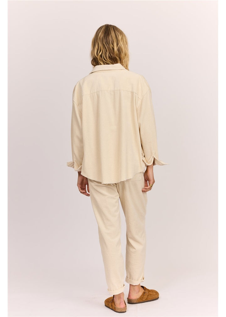 Sisstr After Hours Cord Shacket - sisstrevolution.co.uk