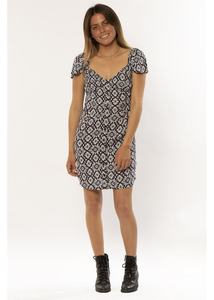 Sisstr Jayden Sl Wvn Dress - sisstrevolution.co.uk