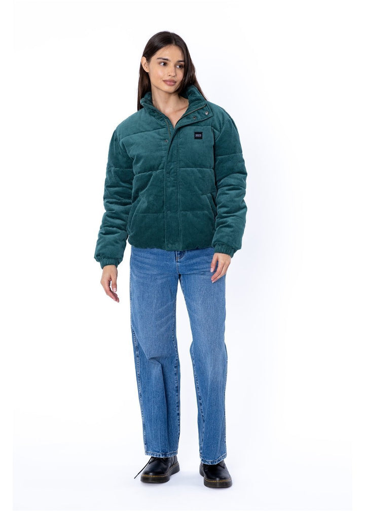 Sisstr Mara Corduroy Puff Jacket - sisstrevolution.co.uk