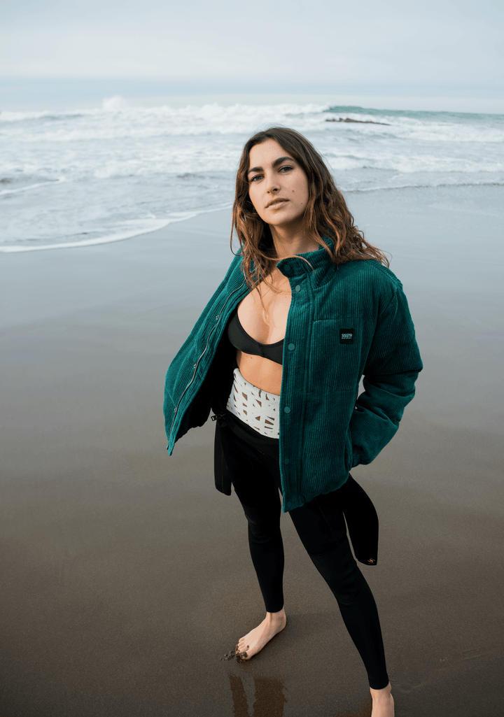 Sisstr Mara Corduroy Puff Jacket - sisstrevolution.co.uk