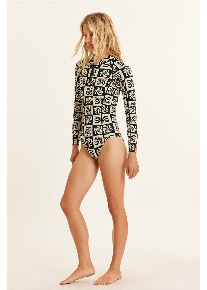 Sisstr Summer Seas L/S Cheeky 1mm Wetsuits BCS - sisstrevolution.co.uk