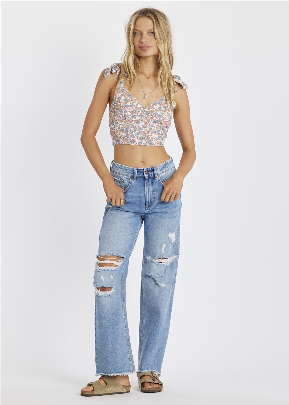 Sisstr Sundaze Woven Tank - sisstrevolution.co.uk