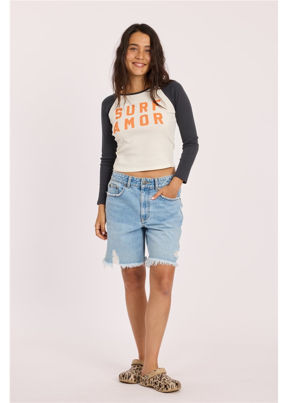 Sisstr Sunset Raglan Tee - sisstrevolution.co.uk
