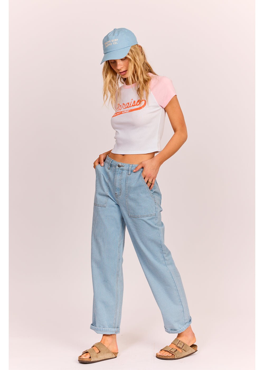 Sisstr Yours Truly Denim Cap - sisstrevolution.co.uk