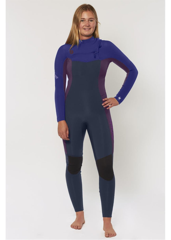 Sisstrevolution 7 seas 4/3 chest zip wetsuit - sisstrevolution.co.uk