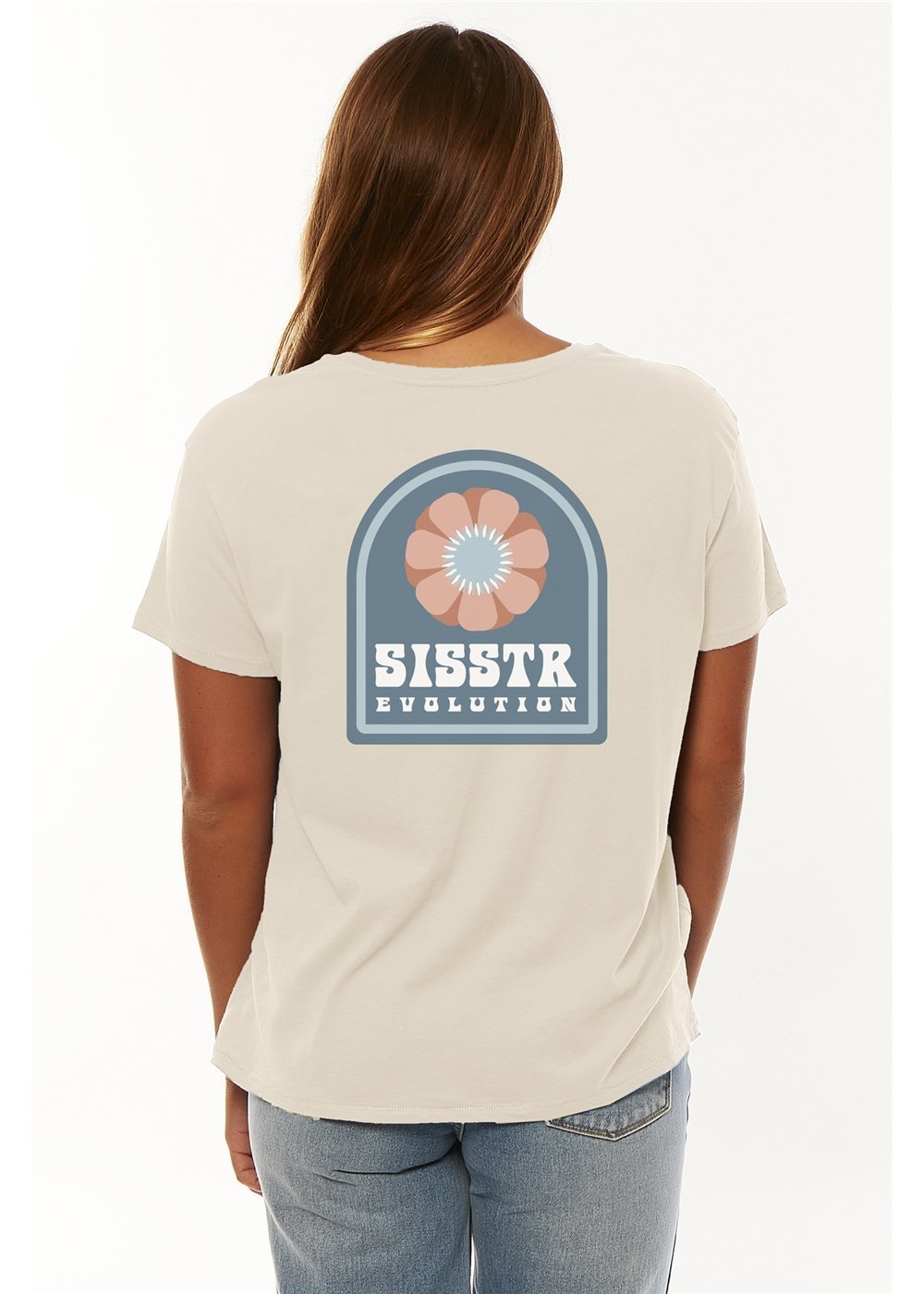 Sisstrevolution Blosom SS Knit Boyfriend Tee - sisstrevolution.co.uk