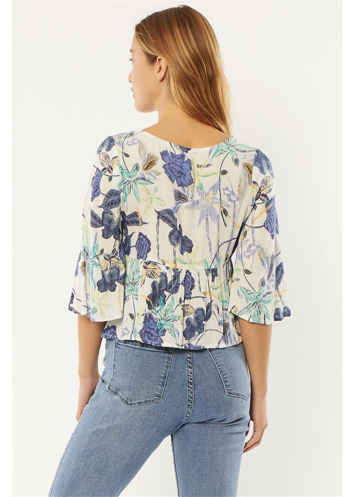Sisstrevolution Cape may woven top - sisstrevolution.co.uk