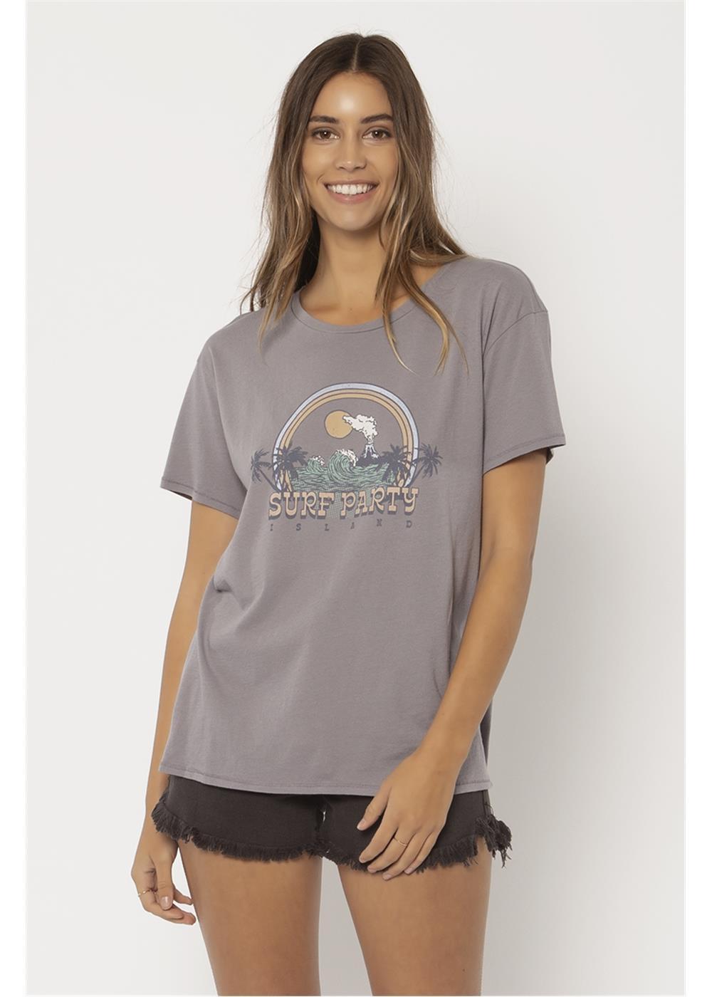 Sisstrevolution Island Party S/S Knit Tee - sisstrevolution.co.uk